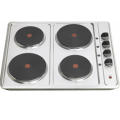 Cooktop elétrico de 60 centímetros com 4 placas quentes